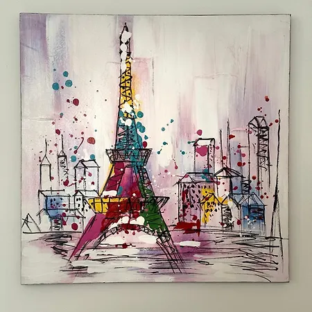 아파트 Singer Tour Eiffel La Muette *