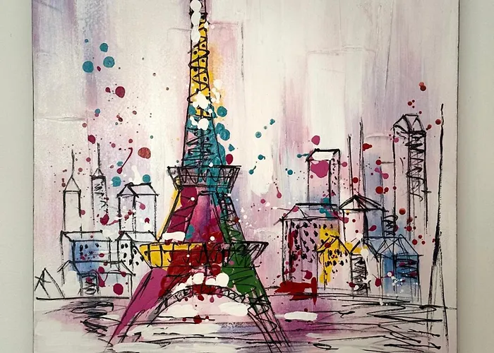 아파트 Singer Tour Eiffel La Muette *